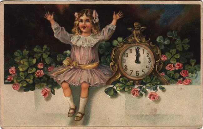 Niña con Reloj
