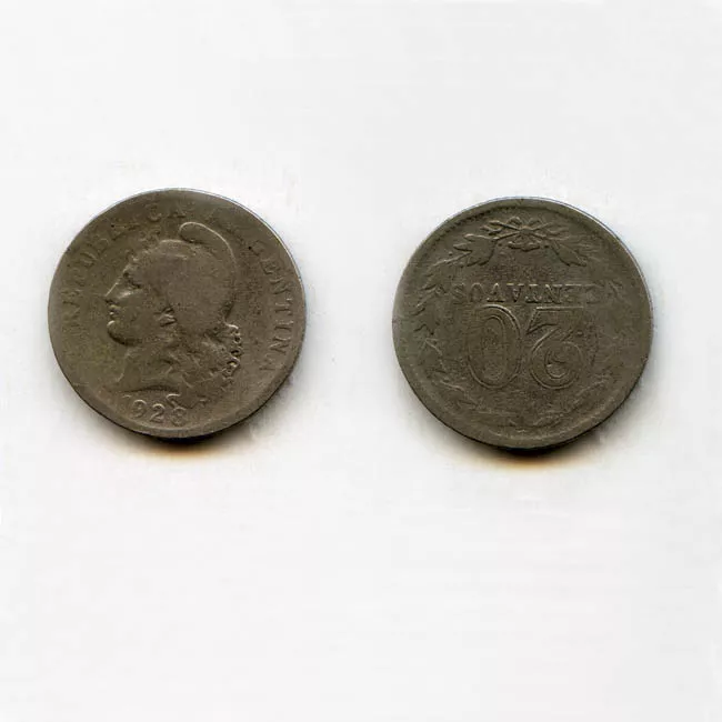 Moneda 20 centavos