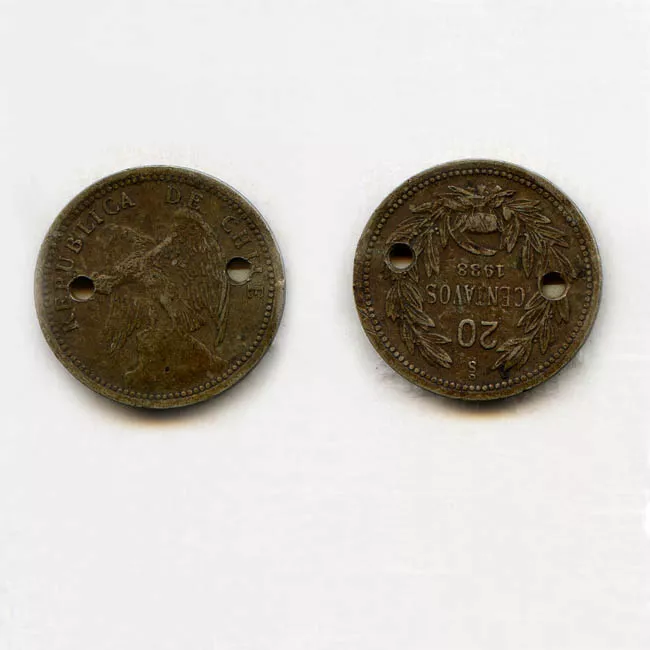20 centavos 1938