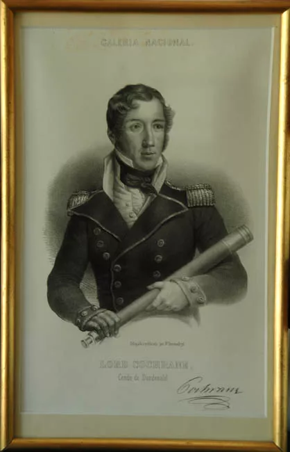 Retrato de Lord Cochrane