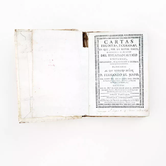 Cartas eruditas y curiosas del theatro critico universal Tomo III 