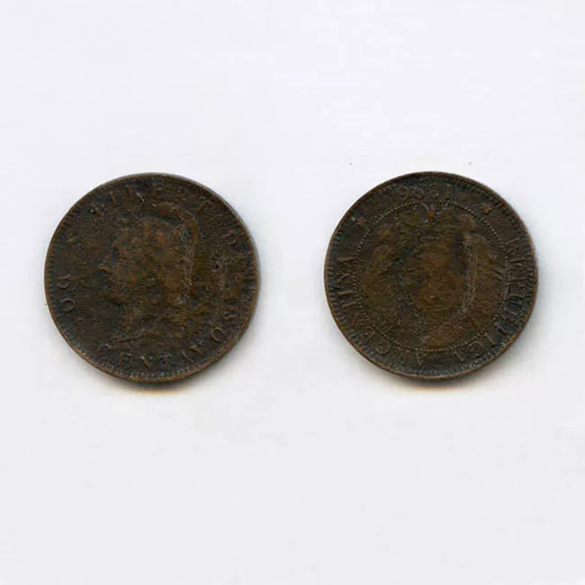 Dos centavos 1896