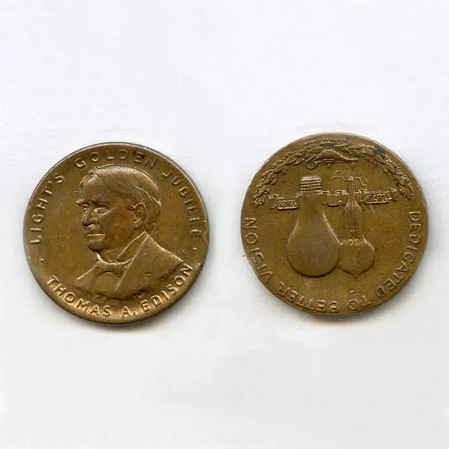 Bodas de oro de la ampolleta de Thomas A. Edison 