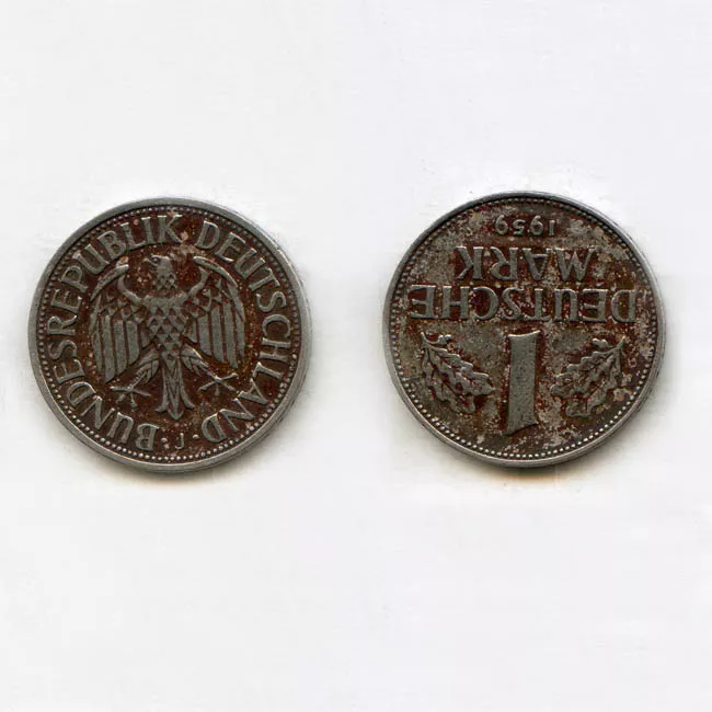1 deutsche mark 1959