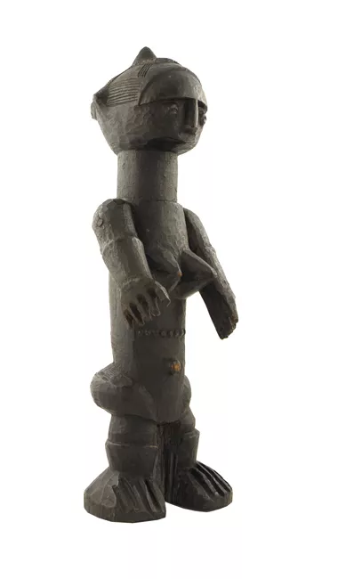 Mujer con brazos articulados