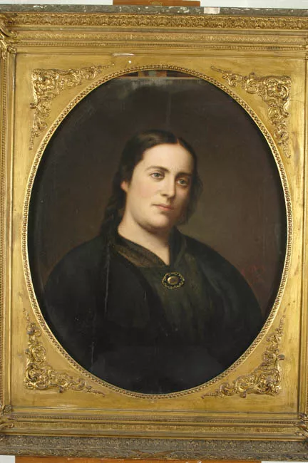 Retrato de Doña Rafaela de la Lastra Valdivieso de Vial Formas