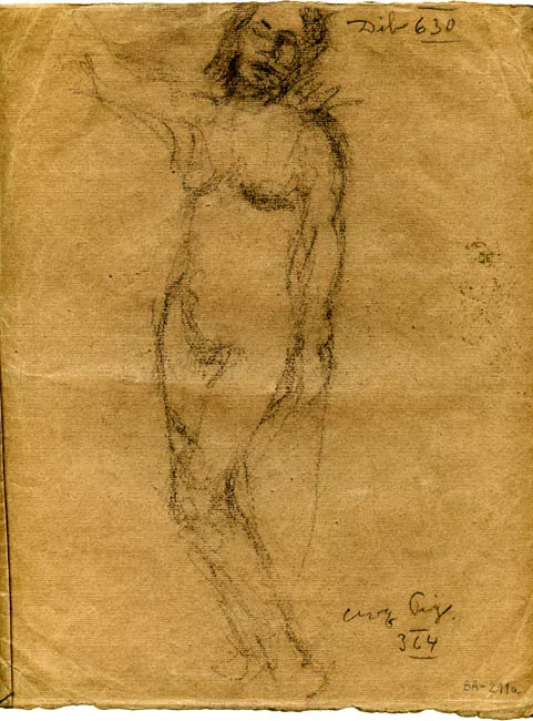 Croquis de figuras femeninas desnudas