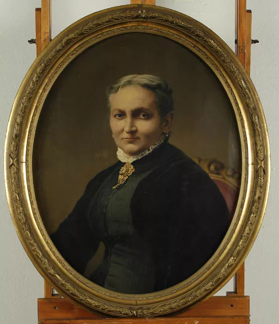 Retrato de la Señora Irene Herrera Bustamante de Varas