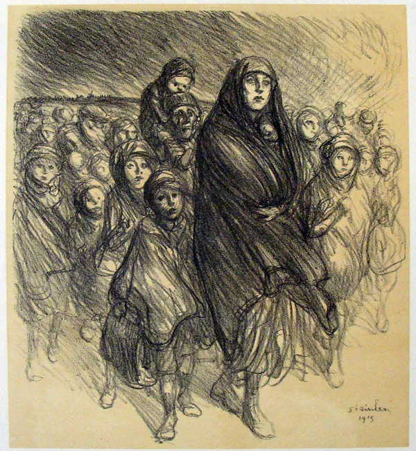 L´exode belge