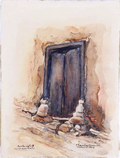 Puerta del siglo XIX