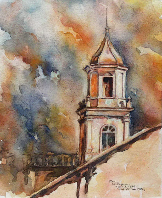 Torre de la Iglesia Santa Inés de La Serena