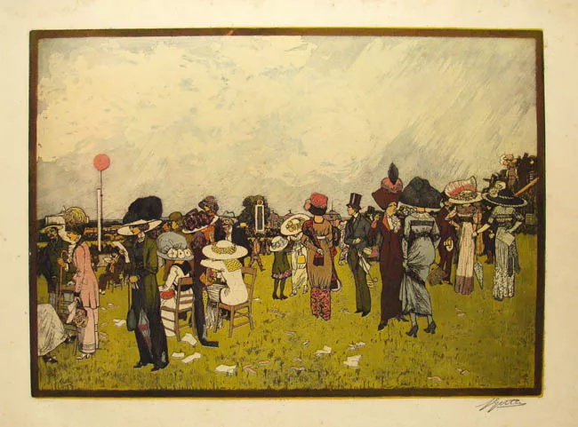 Le grand derby de Chantilly