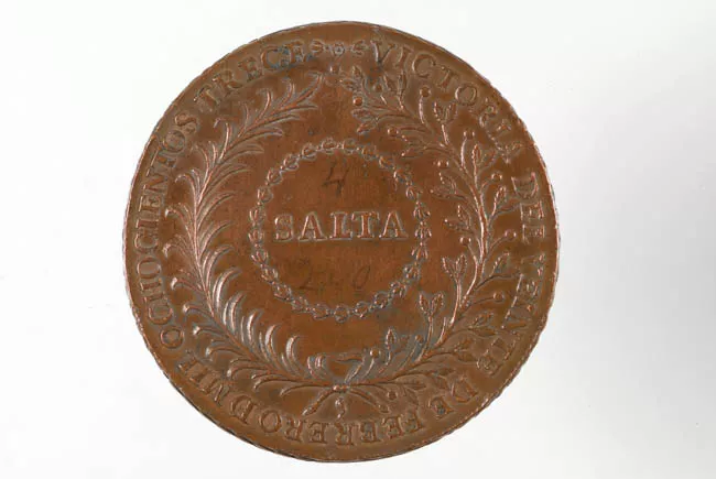 Medalla conmemorativa a la victoria del 20 de febrero de 1813 - Salta