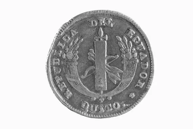 4 reales de la República de Ecuador