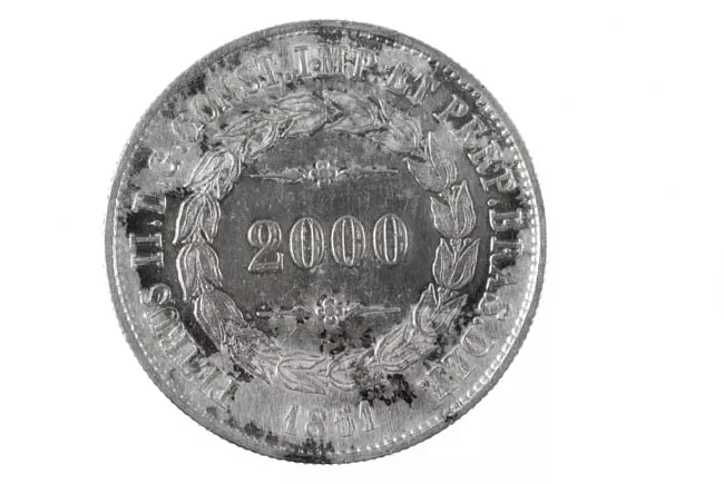 2000 reales de Brasil Imperial