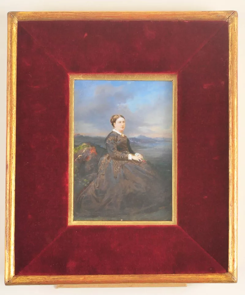 Retrato de Magdalena Vicuña  de Subercaseaux 