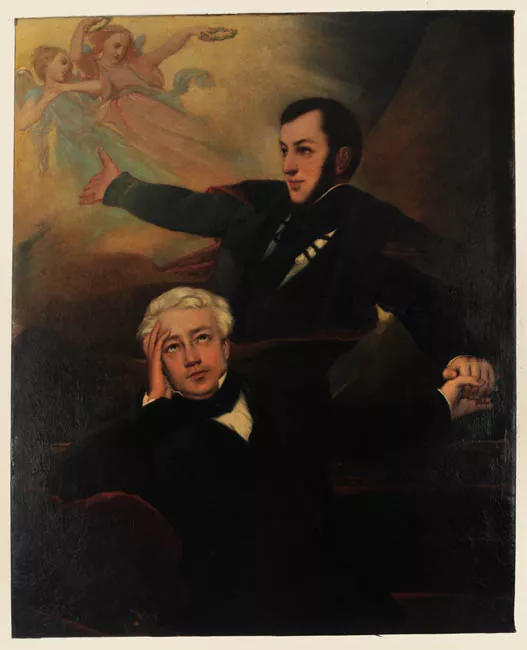 Pedro Félix Vicuña y su hermano Ignacio