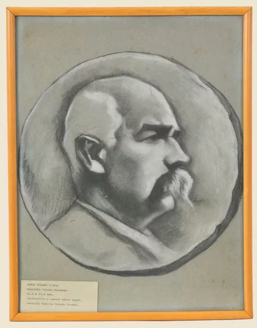 Retrato de Benjamín Vicuña Mackenna.