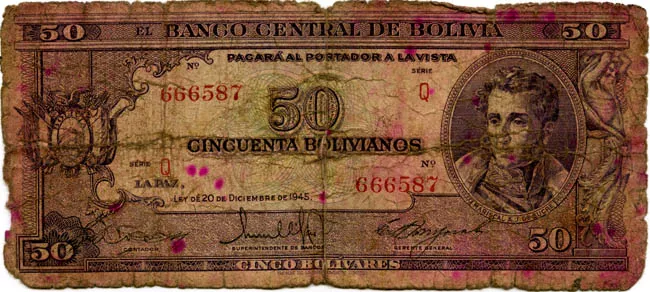 Cincuenta Bolivianos