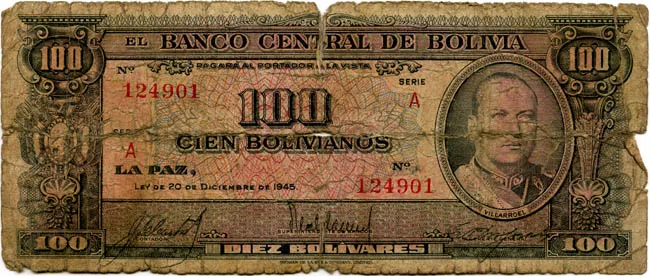 Cien Bolivianos