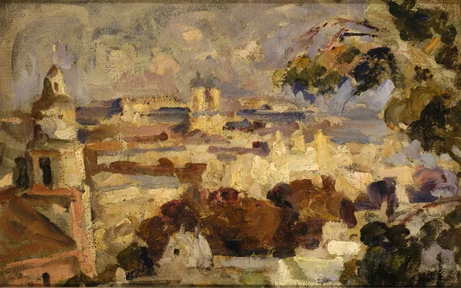 Panorama de Santiago