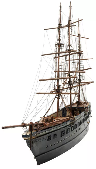Maqueta de la corbeta Esmeralda