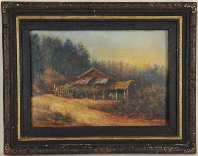 Montaña y rancho