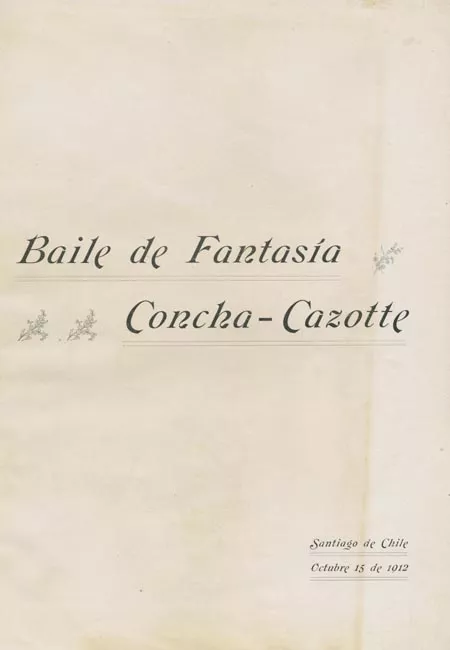 Álbum del Baile de Fantasía Concha - Cazotte
