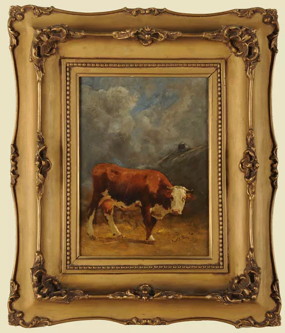 Paisaje con vaca