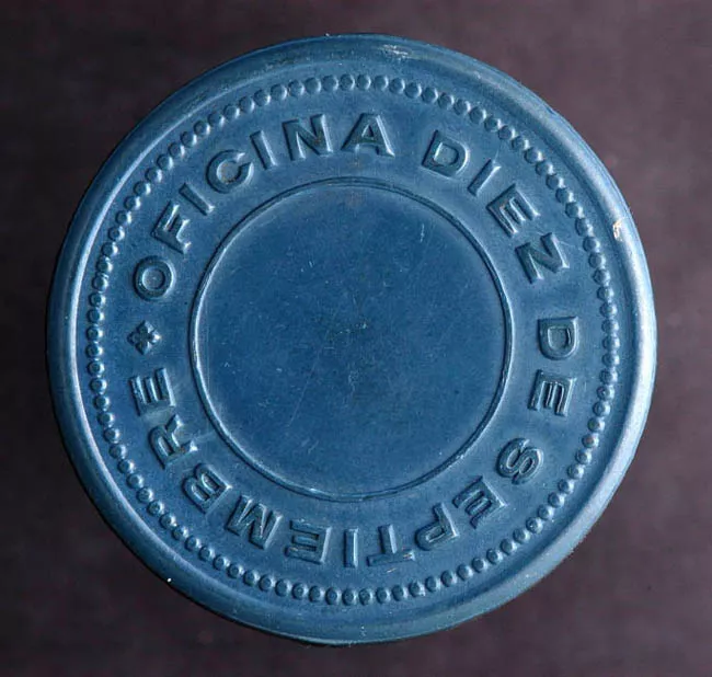 5 pesos Oficina Diez de Septiembre