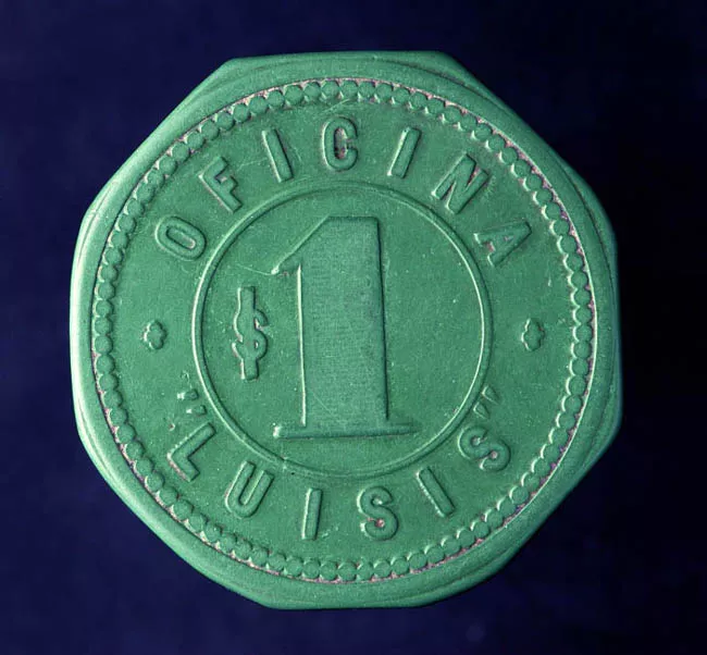 1 peso Oficina Luisis