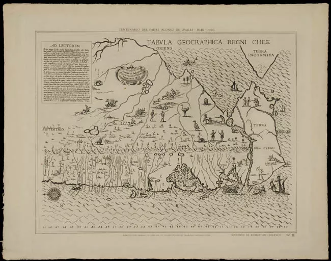 Tabula Geocraphica Regni Chile
