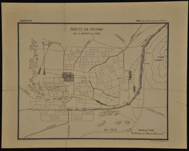 Asalto de Calama 23 de Marzo de 1879