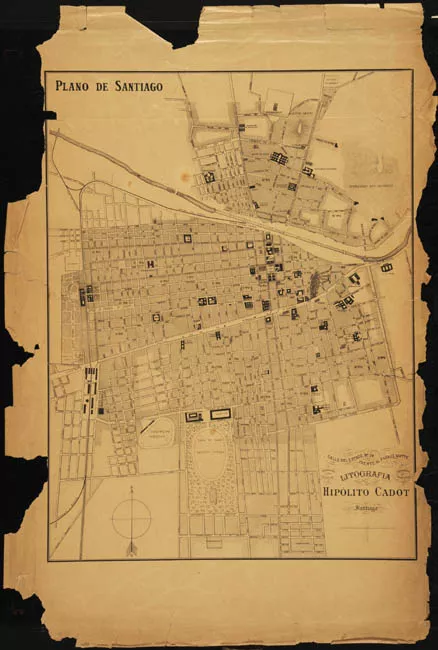 Plano de Santiago