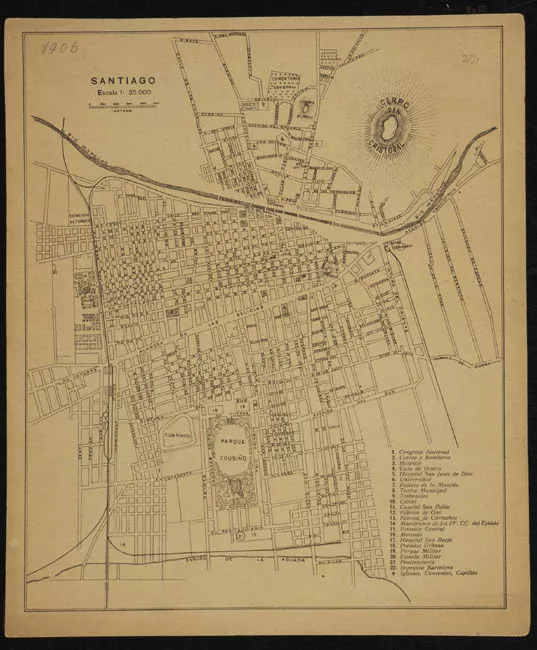 PLANO DE SANTIAGO