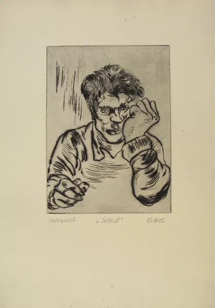 Selbst (trad. autorretrato)
