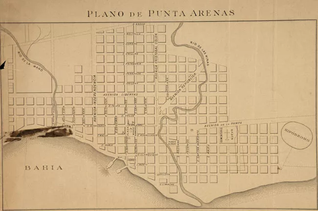 Plano de Punta Arenas