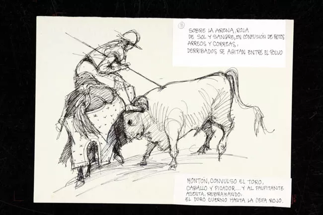 Picador y toro