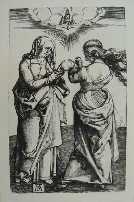 Die heilige Anna und Maria 