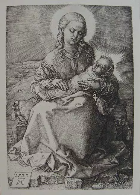 Maria mit dem Wickelkinde