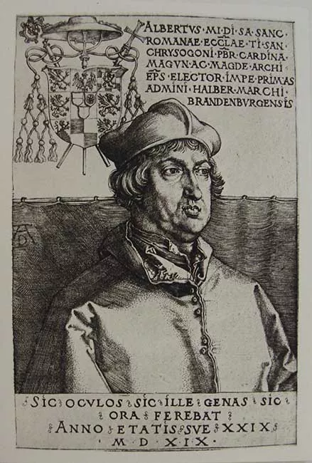 Albrecht von Brandenburg, Erzbischof von Mainz (der kleine Kardinal)