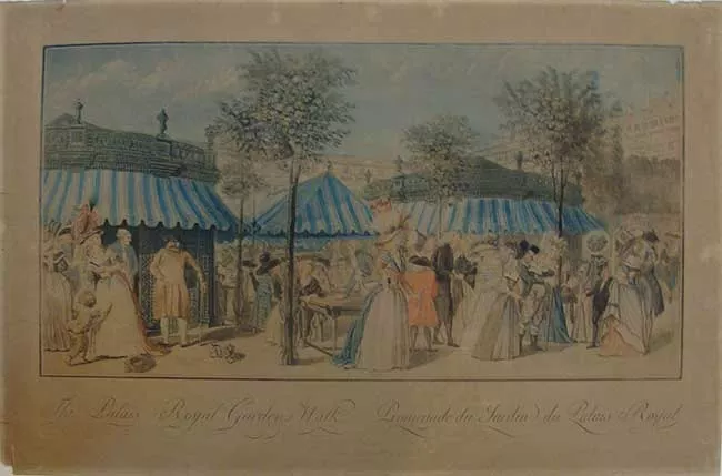 Promenade du jardin du Palais Royal