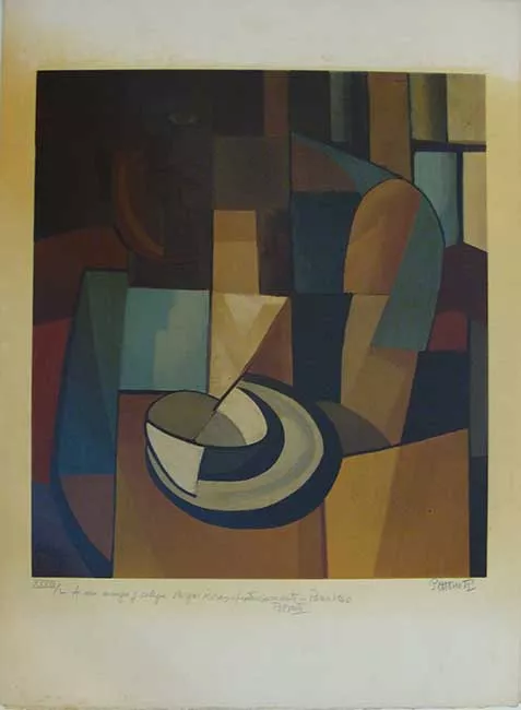 Femme au café