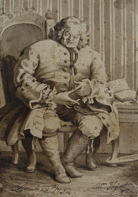 Retrato de Simon Fraser, 11 Lord Lovat