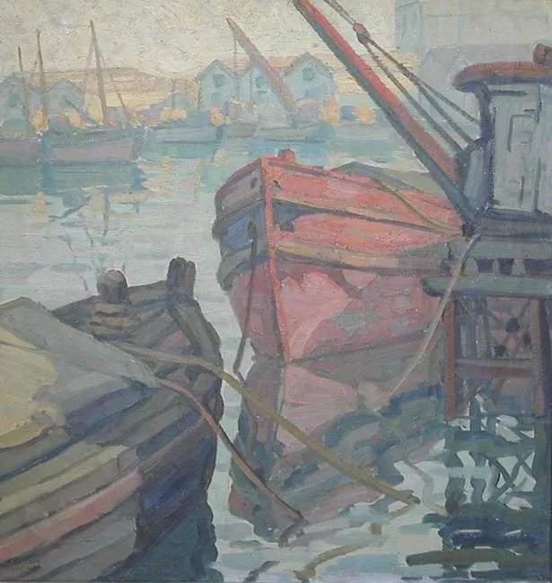 Barcas en Talcahuano