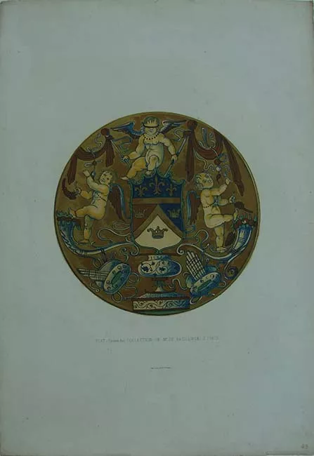 Plat grotesche Collection de Mr. De Basilewski a Paris
