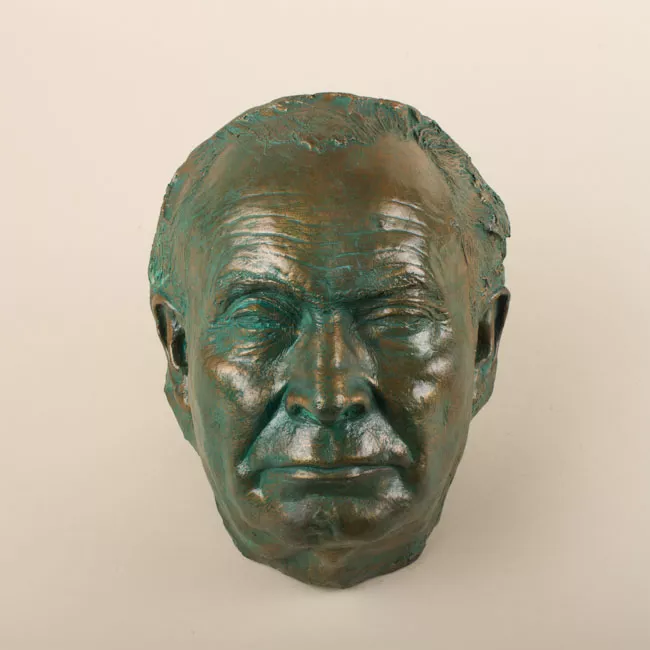 Máscara de Don Abelardo Araya Carrasco