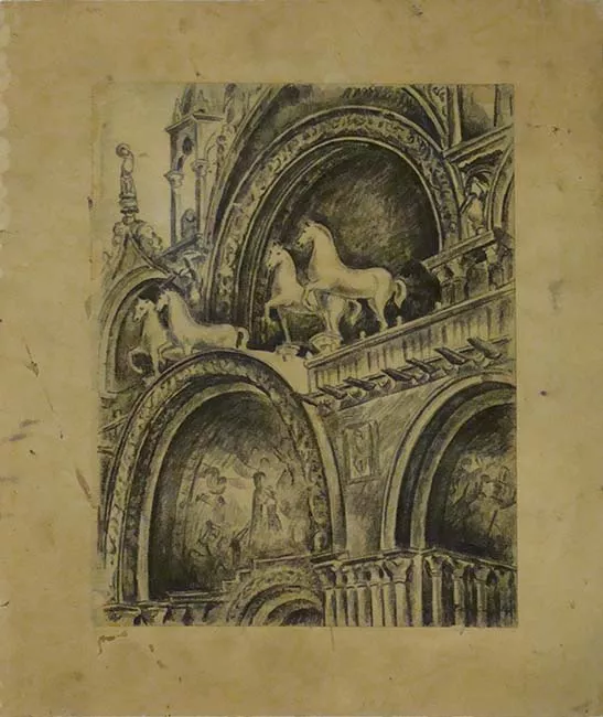 Fachada de la catedral de San Marcos, Venecia