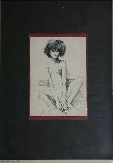 La extraña mujer-niña