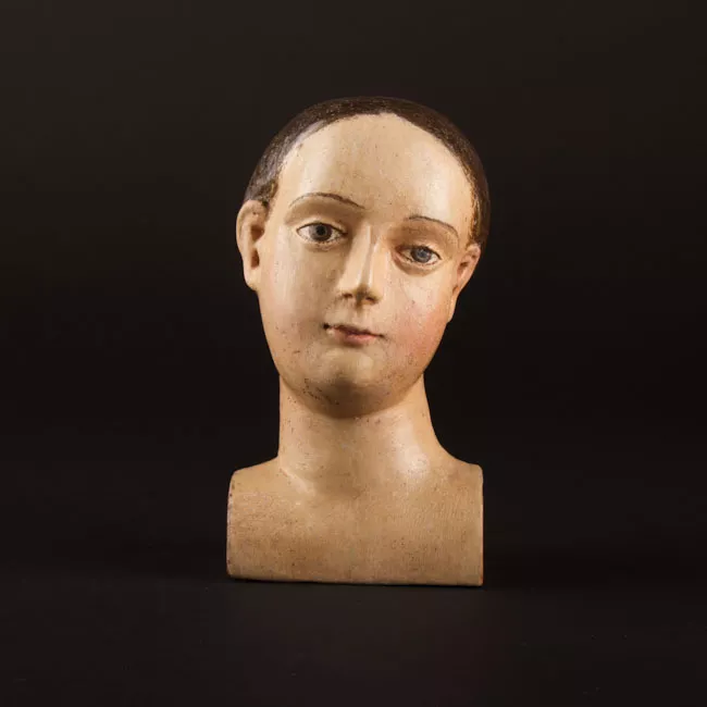 Cabeza de santa